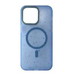 Чохол-накладка Infinity SPRAY MAGSAFE Case для iPhone 16 Pro Blue