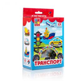 Магнітна гра Vladi Toys VT3106-12 Транспорт
