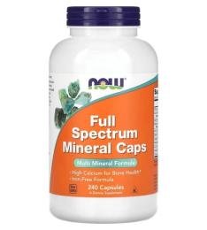 Вітаміни та мінерали Now Foods Full Spectrum Mineral - 240 caps