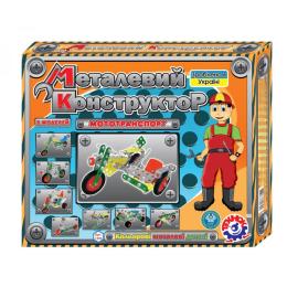 Конструктор Технок 1394TXK металевий Мототранспорт, 198 деталей