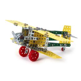 Конструктор Технок 4791TXK металевий Літак-біплан, 260 деталей