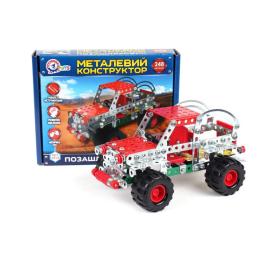 Конструктор Технок 4913TXK металевий Позашляховик, 248 деталей