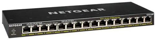 Світч Netgear GS316P (GS316P-100EUS)