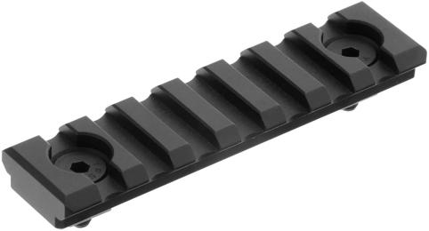 Планка Leapers M-LOK Picatinny 7 slots 8 см Black (MTURS10M)