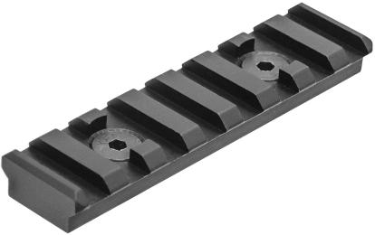 Планка Leapers M-LOK Picatinny 8 slots 8 см Black (MTURS09M)