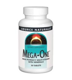 Вітаміни та мінерали Source Naturals Mega-One - 30 tabs