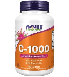 Вітаміни та мінерали Now C-1000 with bioflavonoids (100 caps)