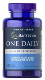 Вітаміни та мінерали Puritans Pride One Daily Mens Multivitamin - 100 caps