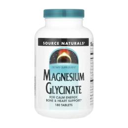 Вітаміни та мінерали Source Naturals Magnesium Glycinate - 180 tabs