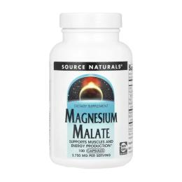 Вітаміни та мінерали Source Naturals Magnesium Malate 625mg - 100 caps