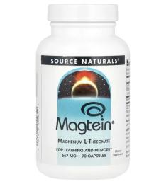Вітаміни та мінерали Source Naturals Magtein - 90 caps