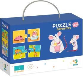 Пазл DoDo Протилежності 12 пазлів по 2 елементи