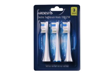 Насадка для електричної зубної щітки Ardesto TBH-21W White 3 шт