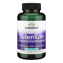 Вітаміни та мінерали Swanson Selenium L-Selenomethionine 100mcg - 300cap