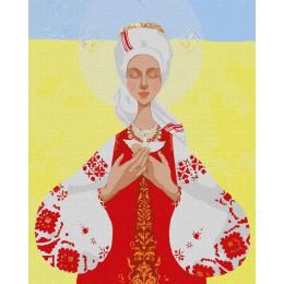 Картина за номерами Ідейка Мати Україна 40х50 см