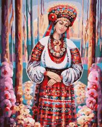 Картина за номерами Ідейка Золоті передзвони 40х50см