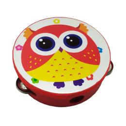Деревяна іграшка Bambi Бубен Сова