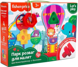 Настільна гра Vladi Toys VT2905-21 Fisher Price Парк розваг для малюків з болтиками