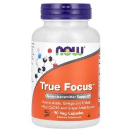 Вітаміни та мінерали Now Foods True Focus - 90 vcaps