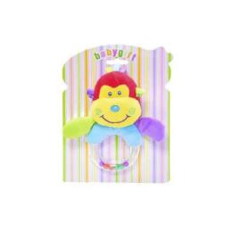 Брязкальце Bambi C20561 Мавпа мяка тактильна