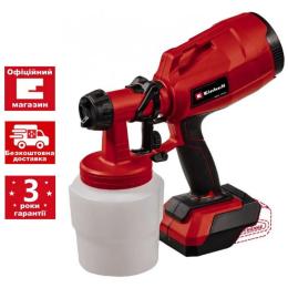 Фарбопульт Einhell TC-SY 18/60 Li акумуляторний Solo, 18В, 650 мл/хв