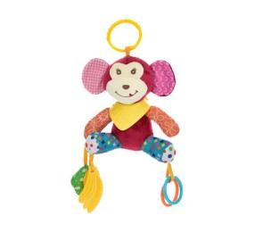 Підвіска на коляску Limo Toy SKK-056 Мавпочка з прорізувачем