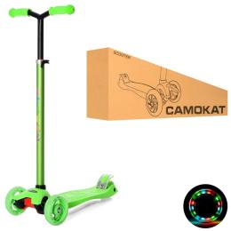 Самокат iTrike MAXI JR3-060-22 дитячий з підсвічуванням