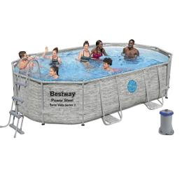 Басейн Bestway 56946K каркасний (488-305-107см), 10949 л