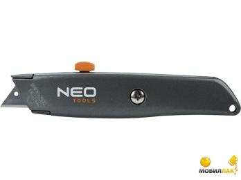 Ніж будівельний Neo Tools 63-702 сегментоване лезо 18мм, 155мм, металевий корпус