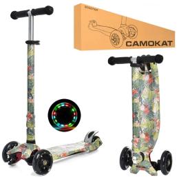 Самокат iTrike MAXI JR3-055-WP15 дитячий складаний