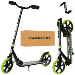 Самокат iTrike SR2-010-10-B-GR Black Green дитячий складaний