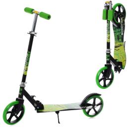 Самокат iTrike SR 2-050-1 Black Green дитячий складaний