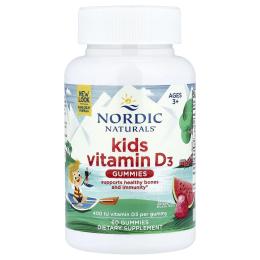 Вітаміни та мінерали Nordic Naturals Vitamin D3 Gummies Kids - 60 gummies