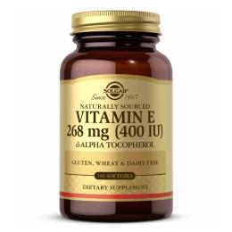 Вітаміни та мінерали Solgar Vitamin E 400 IU d-Alpha Tocopherol - 100 Softgels