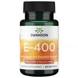 Вітаміни та мінерали Swanson Vitamin E 400iu - 60caps