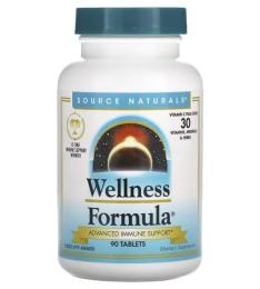 Вітаміни та мінерали Source Naturals Wellness Formula - 90 tabs