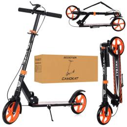 Самокат iTrike SR2-049-1 Black Orange дитячий складaний