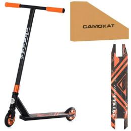 Самокат iTrike SR2-066-6-B3 Black Orange трюковий двоколісний