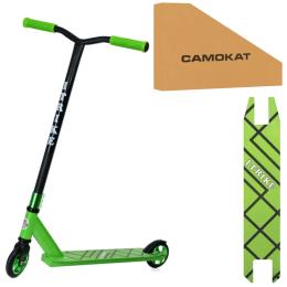 Самокат iTrike SR2-066-6 Green трюковий двоколісний