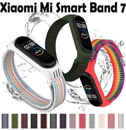 Ремінець для фітнес-браслету BeCover Nylon Style для Xiaomi Mi Smart Band 7 Lime (707662)