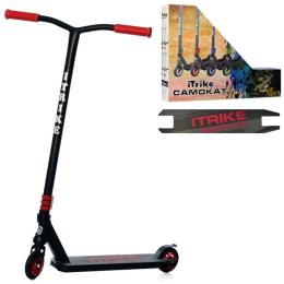 Самокат iTrike SR 2-068-1 Black Red трюковий двоколісний
