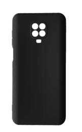 Чохол-накладка Infinity Silicone Case Camera for Xiaomi Redmi Note 9S/9Pro Black