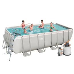 Басейн Bestway 56671 White каркасный (488-244-122см), 11532 л