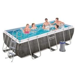 Басейн Bestway 56721 каркасний Bestway 56721 (404-201-100см), 6478 л