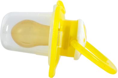 Пустушка Baby Team 3220 Yellow латексна класична