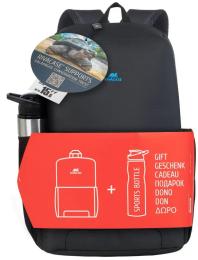 Рюкзак для ноутбука RivaCase Regent 8068 Black 15.6