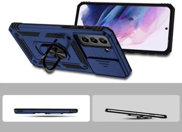 Чохол-накладка BeCover Military для Samsung Galaxy S21 FE SM-G990 Blue (BC_707365)