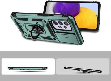 Чохол-накладка BeCover Military для Samsung Galaxy A33 SM-A336 Dark Green (BC_707386)