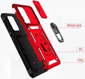 Чохол-накладка BeCover Military для Samsung Galaxy A13 4G SM-A135 Red (BC_707395)