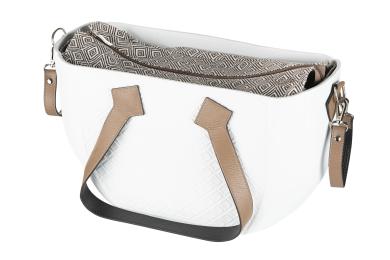 Сумка для мами Nuvita Сумка MyMia + набір (ручки, фіксатори, ремені на к White